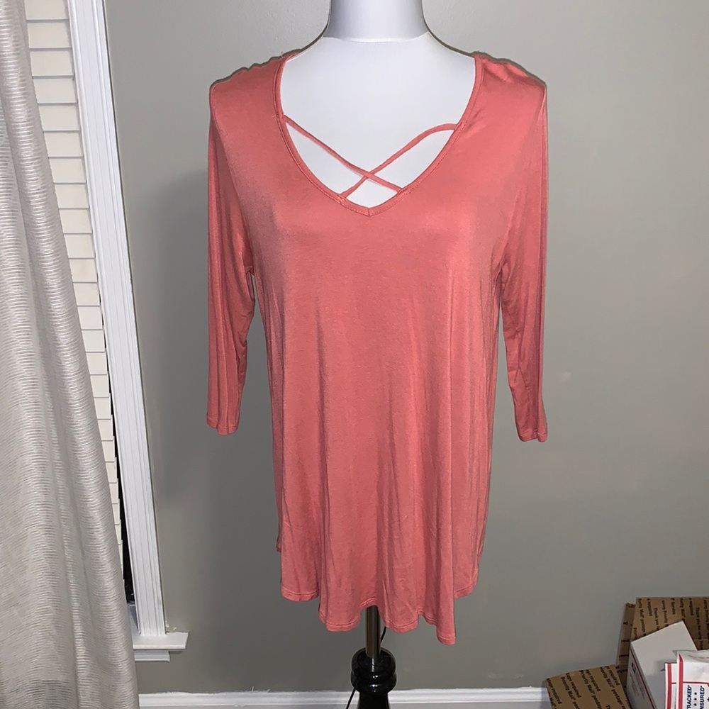 Bozzolo criss cross  ladies top